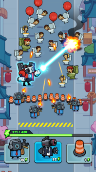 İndir Alien Fight: Police vs Zombie Gündelik Android için Ekran görüntüsü 2