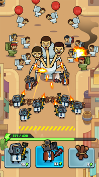 İndir Alien Fight: Police vs Zombie Gündelik Android için Ekran görüntüsü 3