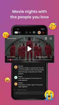 İndir Teleparty - Watch Parties Sosyal Android için Ekran görüntüsü 3