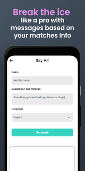 İndir HitchAI - AI for Dating Apps Flört Android için Ekran görüntüsü 3