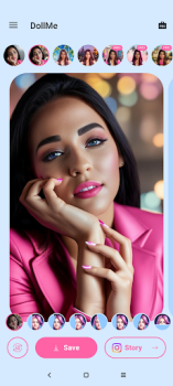 İndir DollMe - Selfie generator Fotoğraf Android için Ekran görüntüsü 6