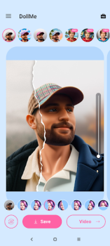 İndir DollMe - Selfie generator Fotoğraf Android için Ekran görüntüsü 7
