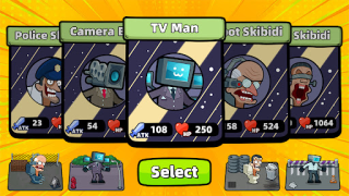 İndir Merge War: Monster vs Cyberman Arcade Android için Ekran görüntüsü 3
