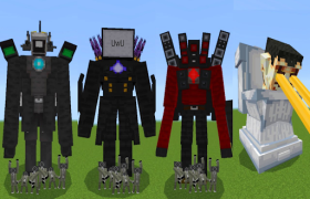 İndir Titan TV Man mod for MCPE Özelleştirme Android için Ekran görüntüsü 3