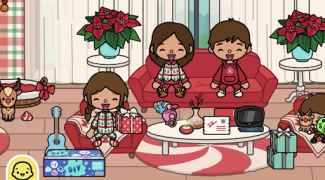 İndir Toca Boca - Christmas Routine Maceralar Android için Ekran görüntüsü 2