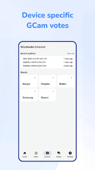 İndir GCamloader Enhanced Araçlar Android için Ekran görüntüsü 6