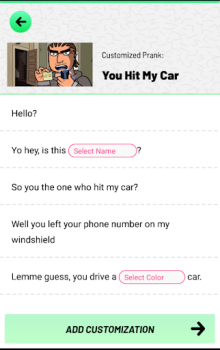 İndir PRANK DIAL - Prank Call App Eğlence Android için Ekran görüntüsü 4