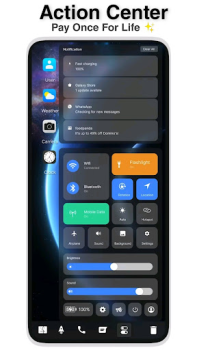 İndir Mac OS Launcher Plus Özelleştirme Android için Ekran görüntüsü 3