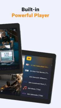 İndir IPTV Player: Canlı TV İzle Video oynatıcılar ve düzenleyiciler Android için Ekran görüntüsü 7