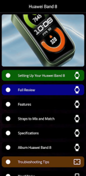 İndir Huawei Band 8 Instructions Araçlar Android için Ekran görüntüsü 7