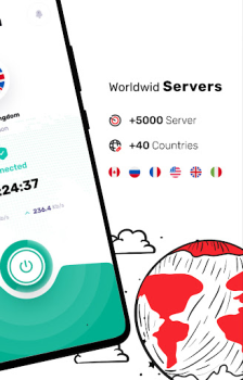 İndir Unite VPN - Fast & Secure VPN Araçlar Android için Ekran görüntüsü 2