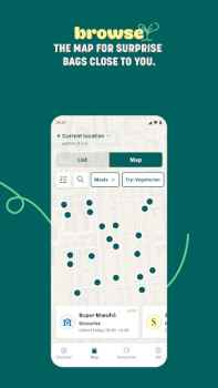 İndir Too Good To Go: End Food Waste Yiyecek & İçecek Android için Ekran görüntüsü 6