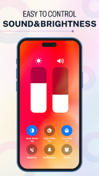 İndir iOS 17 - Control Center App Özelleştirme Android için Ekran görüntüsü 4