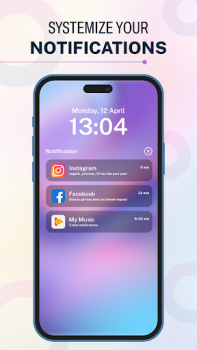 İndir iOS 17 - Control Center App Özelleştirme Android için Ekran görüntüsü 7