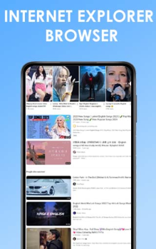 İndir Web Browser- Internet Explorer İletişim Android için Ekran görüntüsü 2
