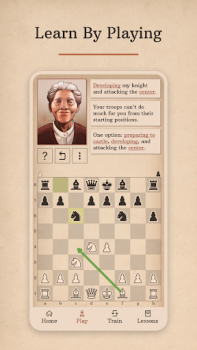İndir Learn Chess with Dr. Wolf Masa oyunları Android için Ekran görüntüsü 3