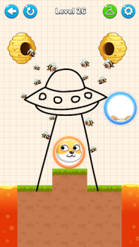 İndir Draw to Save - Save the Dog Gündelik Android için Ekran görüntüsü 2