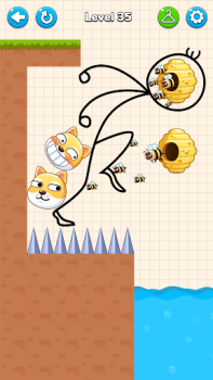 İndir Draw to Save - Save the Dog Gündelik Android için Ekran görüntüsü 4