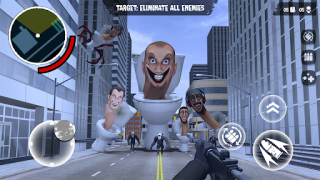 İndir Skbidi Toilet War: FPS Shooter Eylem Android için Ekran görüntüsü 3