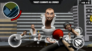 İndir Skbidi Toilet War: FPS Shooter Eylem Android için Ekran görüntüsü 4