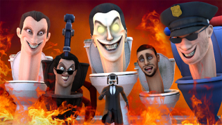 İndir Skbidi Toilet War: FPS Shooter Eylem Android için Ekran görüntüsü 6