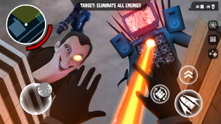 İndir Skbidi Toilet War: FPS Shooter Eylem Android için Ekran görüntüsü 7