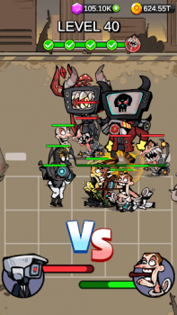 İndir Toilet Monster Merge Games Arcade Android için Ekran görüntüsü 7