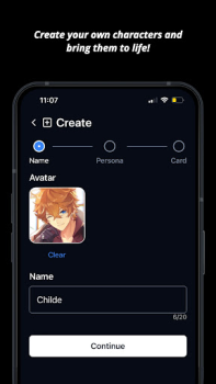 İndir Charstar: AI Character Chat Eğlence Android için Ekran görüntüsü 3
