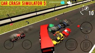 İndir Car Crash Simulator 5 Yarış Android için Ekran görüntüsü 6