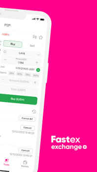 İndir Fastex: Buy Bitcoin & Crypto Finans Android için Ekran görüntüsü 6