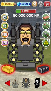 İndir Skibidi Fight - Toilet Battle Gündelik Android için Ekran görüntüsü 7