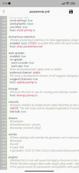 İndir PocketMine-MP Araçlar Android için Ekran görüntüsü 6