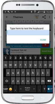 İndir Classic Big Keyboard Araçlar Android için Ekran görüntüsü 2