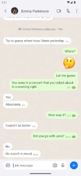 İndir Link Messenger İletişim Android için Ekran görüntüsü 6