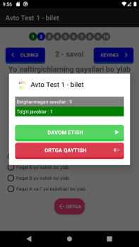 İndir Avto Test 1000+ Arabalar ve Ulaşım Android için Ekran görüntüsü 4