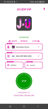 İndir Ju UDP ViP Araçlar Android için Ekran görüntüsü 4