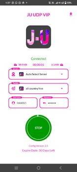 İndir Ju UDP ViP Araçlar Android için Ekran görüntüsü 6