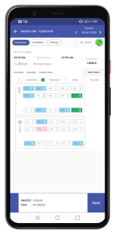İndir Sagar Transport Seyahat Android için Ekran görüntüsü 4