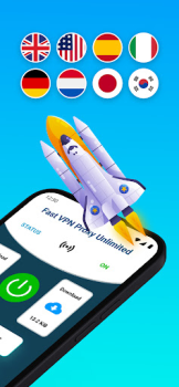 İndir Fast VPN Proxy Unlimited 2023 Araçlar Android için Ekran görüntüsü 2