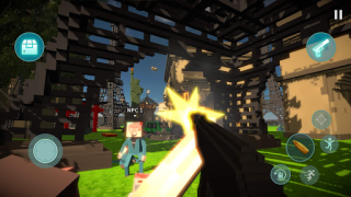 İndir Voxel World: Sandbox Online Simülatörler Android için Ekran görüntüsü 7