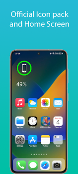 İndir iOS 17 Launcher - Phone 15 Pro Özelleştirme Android için Ekran görüntüsü 2