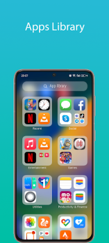 İndir iOS 17 Launcher - Phone 15 Pro Özelleştirme Android için Ekran görüntüsü 7