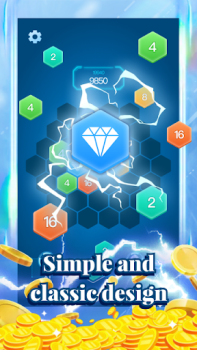 İndir Lucky 2048: Earn Coins Gündelik Android için Ekran görüntüsü 2
