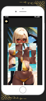 İndir Adult puzzle-Sexy animate girl Gündelik Android için Ekran görüntüsü 2