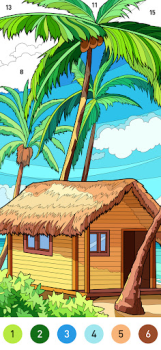İndir Pop Color - Paint by number Masa oyunları Android için Ekran görüntüsü 2
