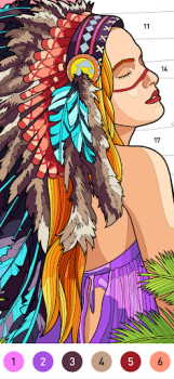 İndir Pop Color - Paint by number Masa oyunları Android için Ekran görüntüsü 3