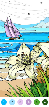 İndir Pop Color - Paint by number Masa oyunları Android için Ekran görüntüsü 4