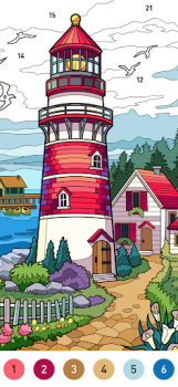 İndir Pop Color - Paint by number Masa oyunları Android için Ekran görüntüsü 5
