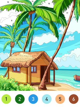İndir Pop Color - Paint by number Masa oyunları Android için Ekran görüntüsü 7