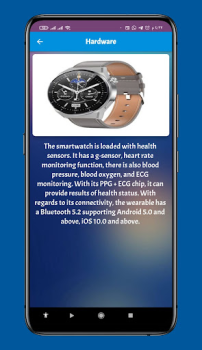 İndir GT3 Max Smartwatch guide Eğitim Android için Ekran görüntüsü 2